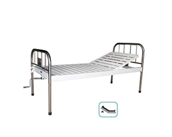DBN-D21不锈钢床头条式单摇病床